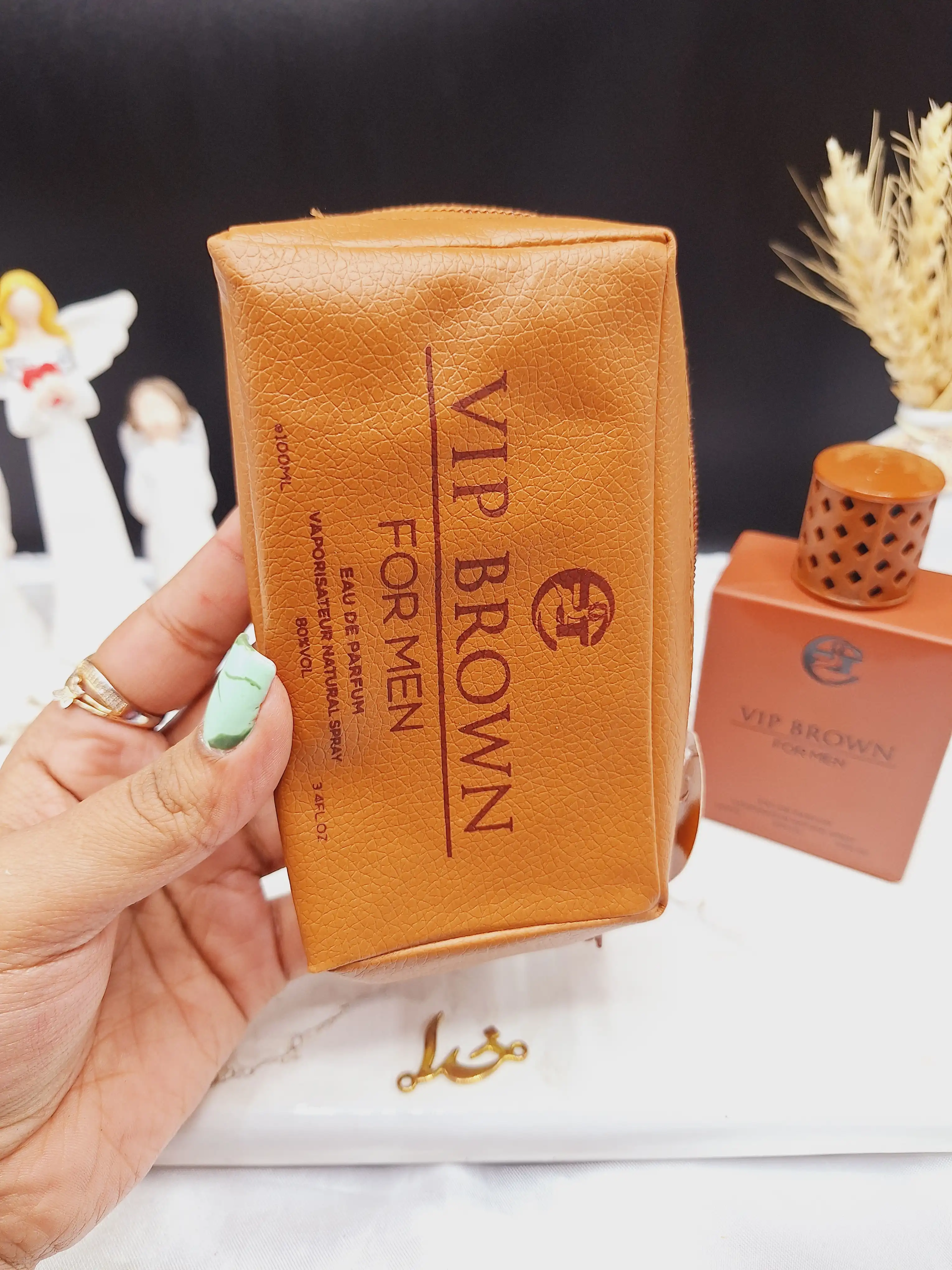 ادکلن کیفی مردانه برند VIP BROWN