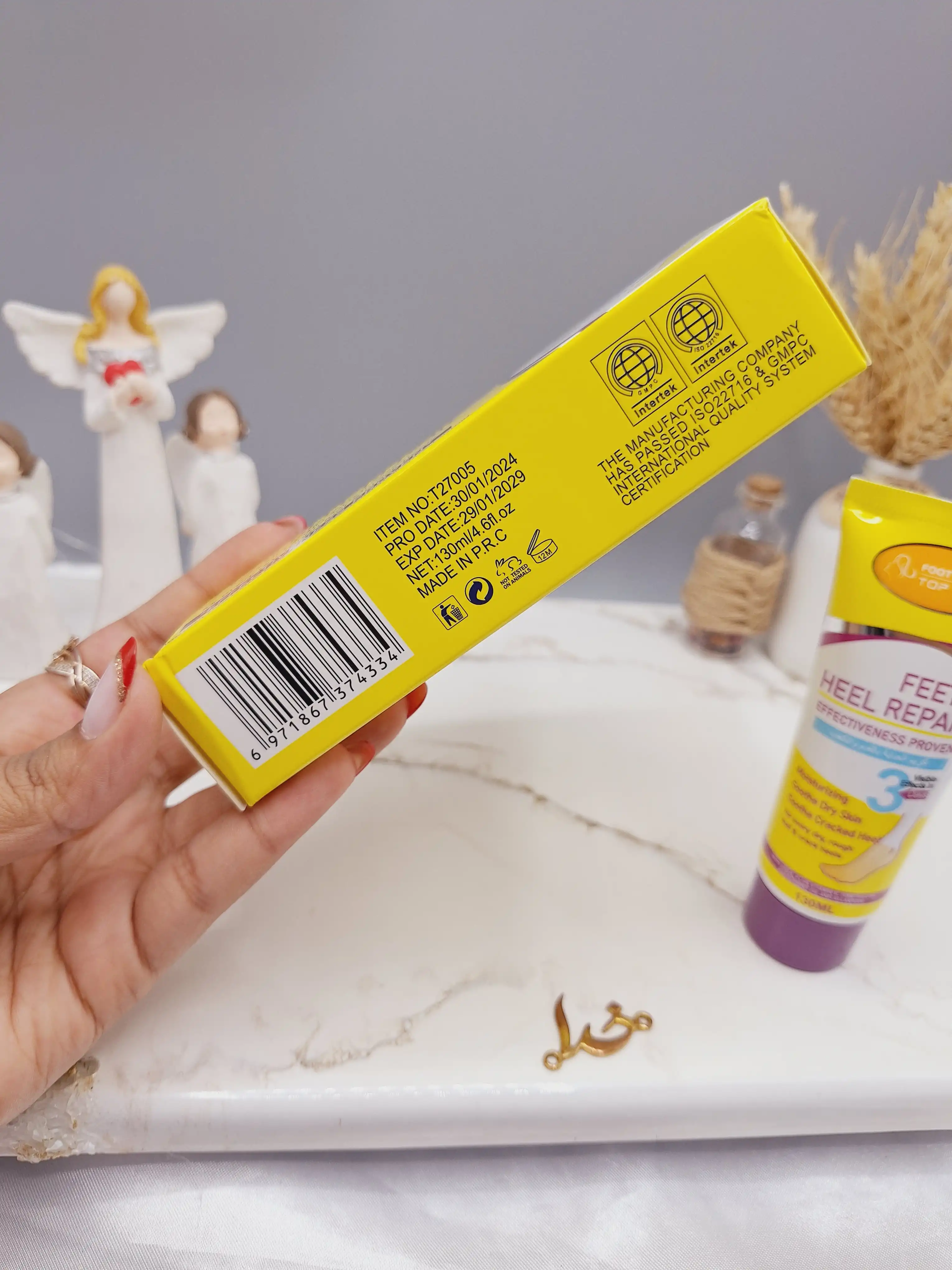 کرم رفع خشکی و ترک پا برند تاپ لیدی TOP LADY کد T27005