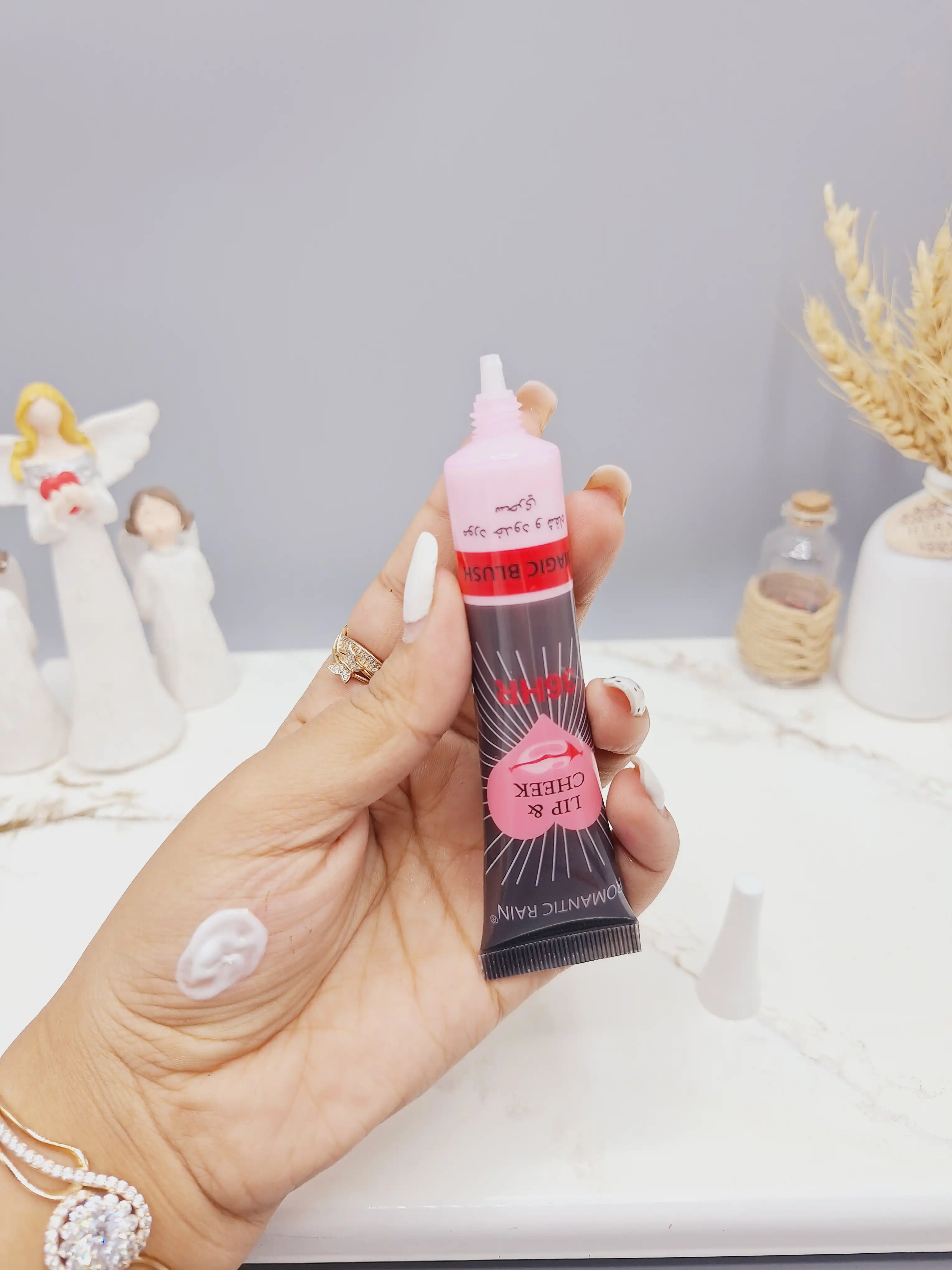 رژ گونه تیوپی حرارتی برند ROMANTIC RAIN کد R1522