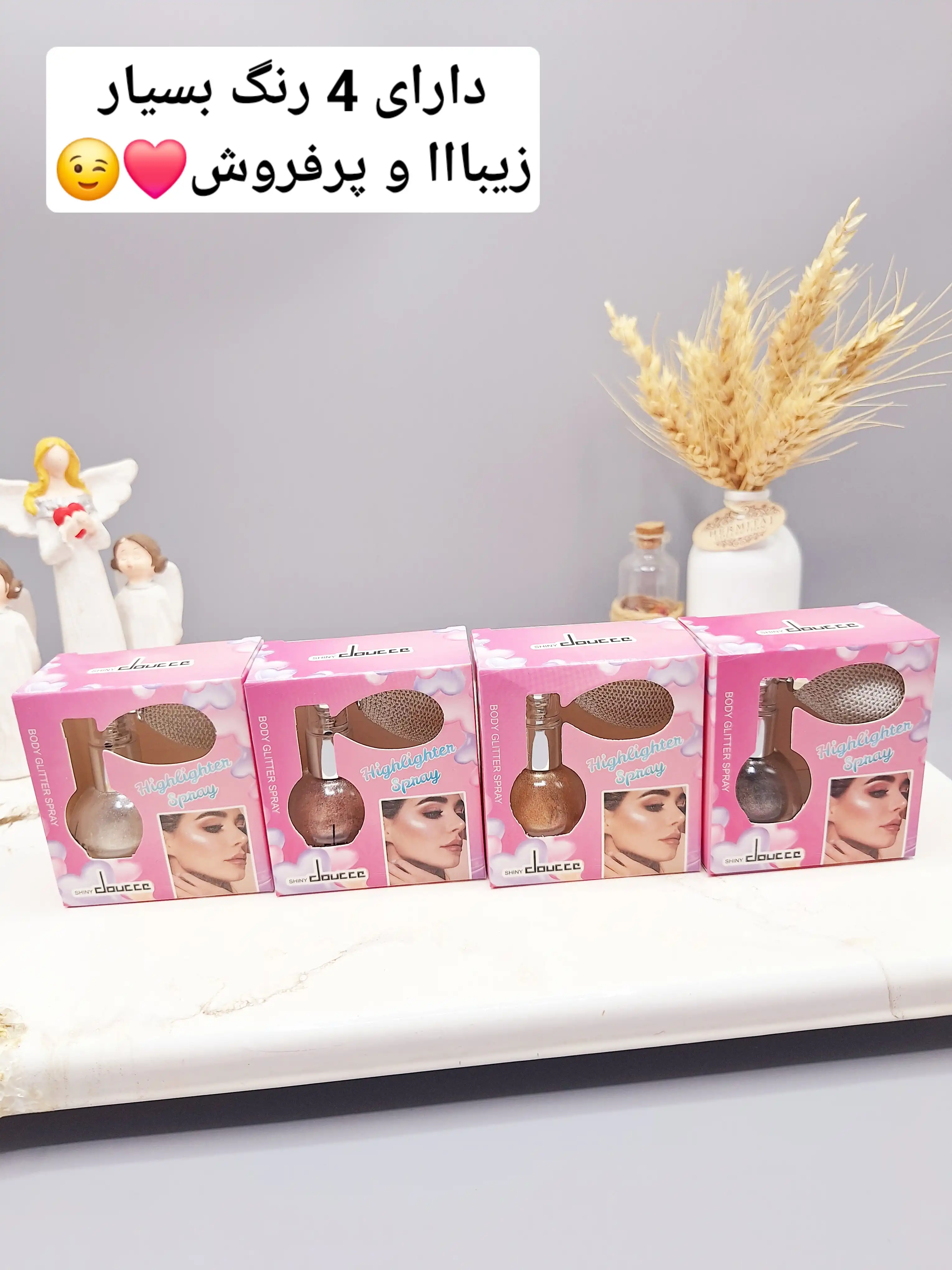 هایلایتر ادکلنی فوق العاده زیبا با شاین ریز و درخشان برند دوسه کد 1076
