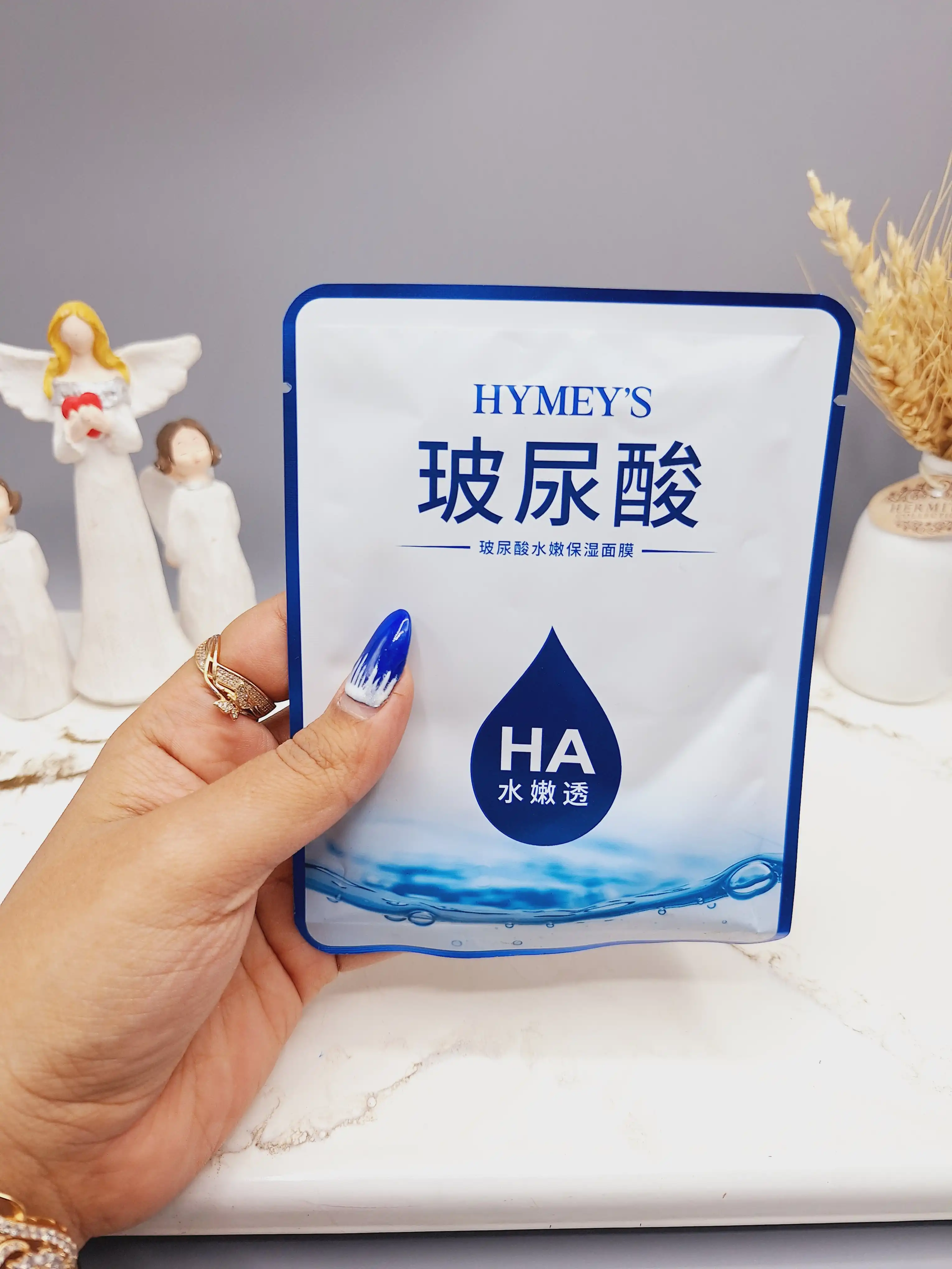 ماسک ورقه ای نقابی هیالورونیک اسید برند HYMEY'S کد 8727