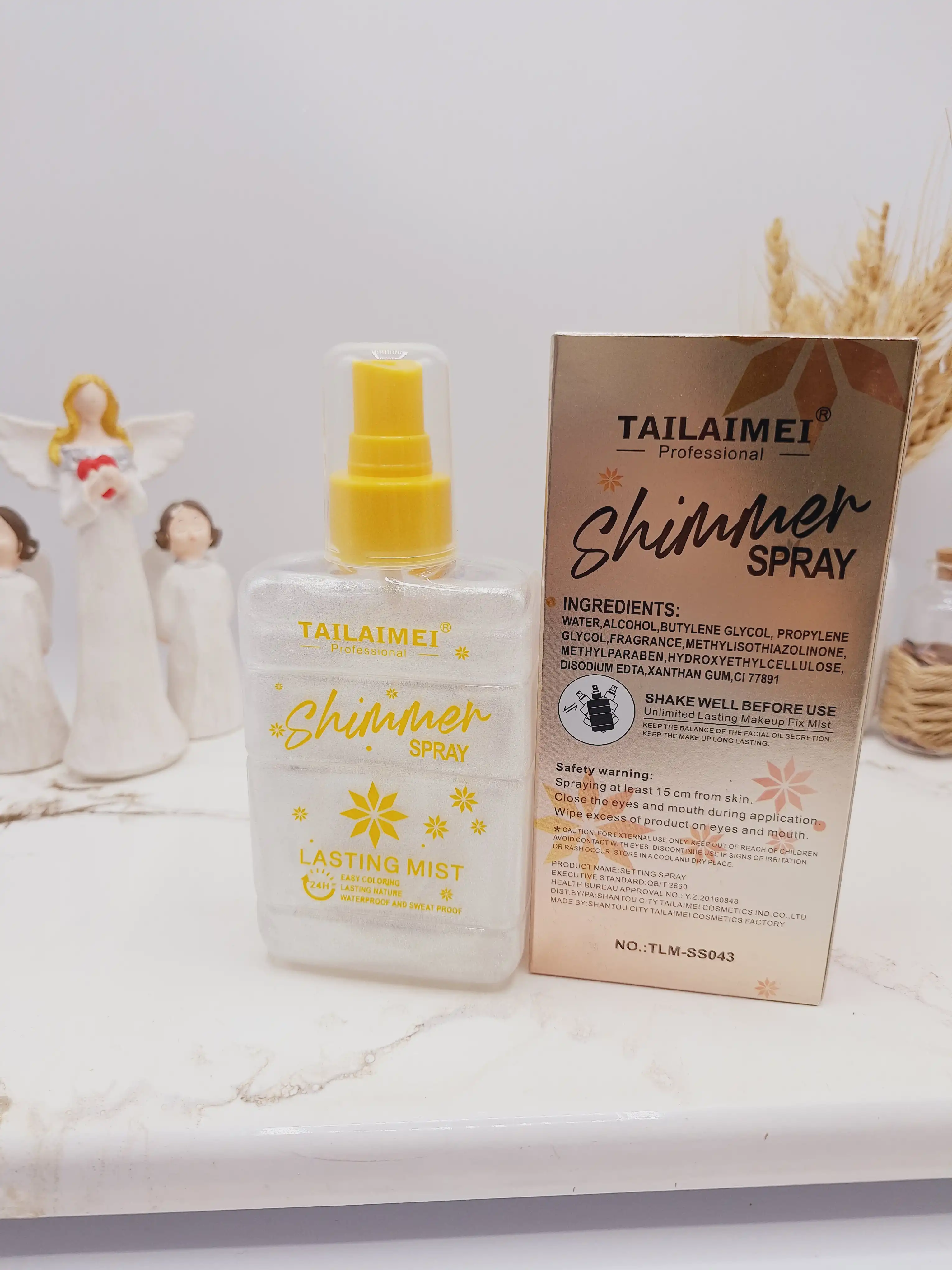 اسپری شیمر شاین برند تایلامی TAILAIMEI کد TLM_SS043