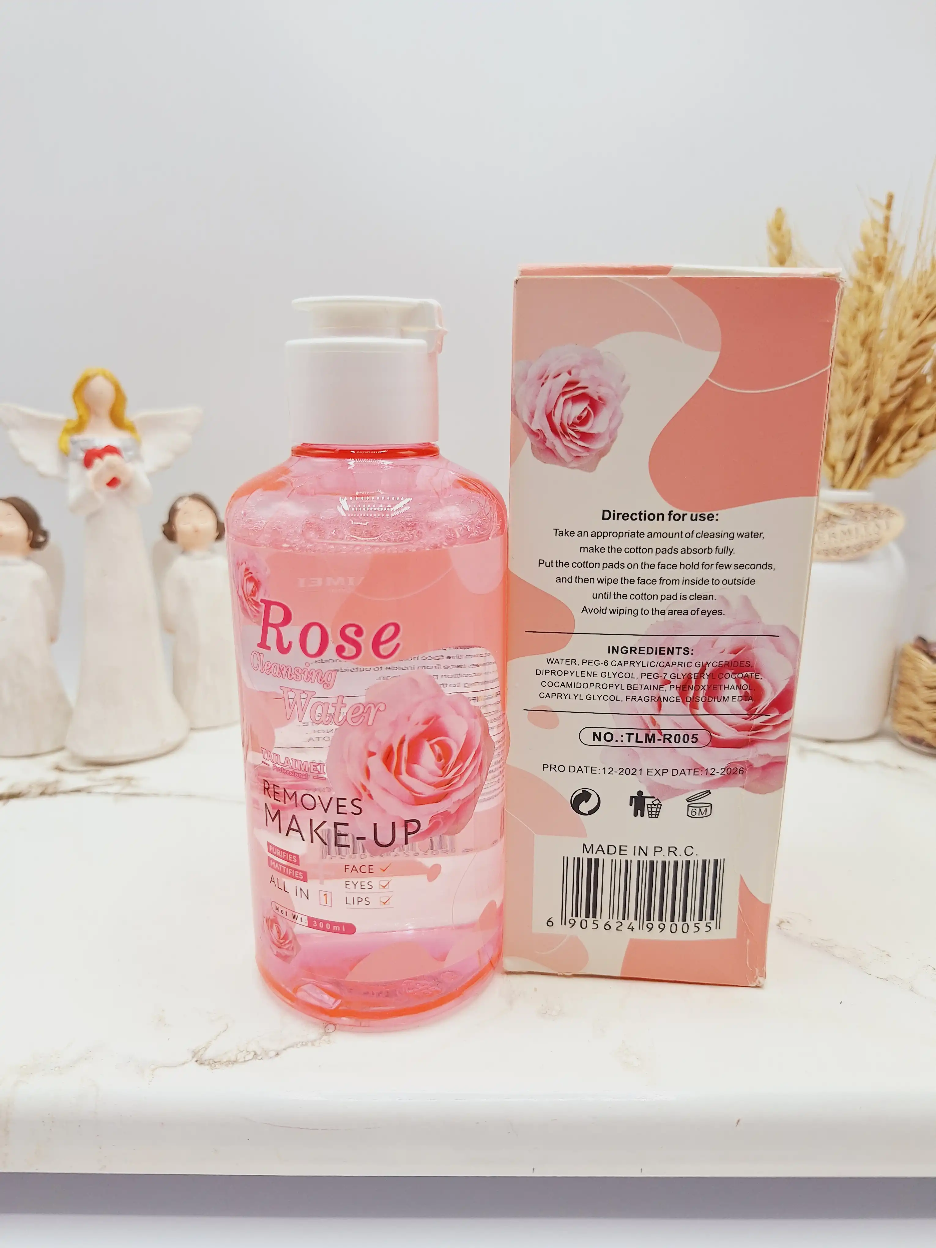 آرایش پاک کن گل رز برند TAILAMEI کد  R005