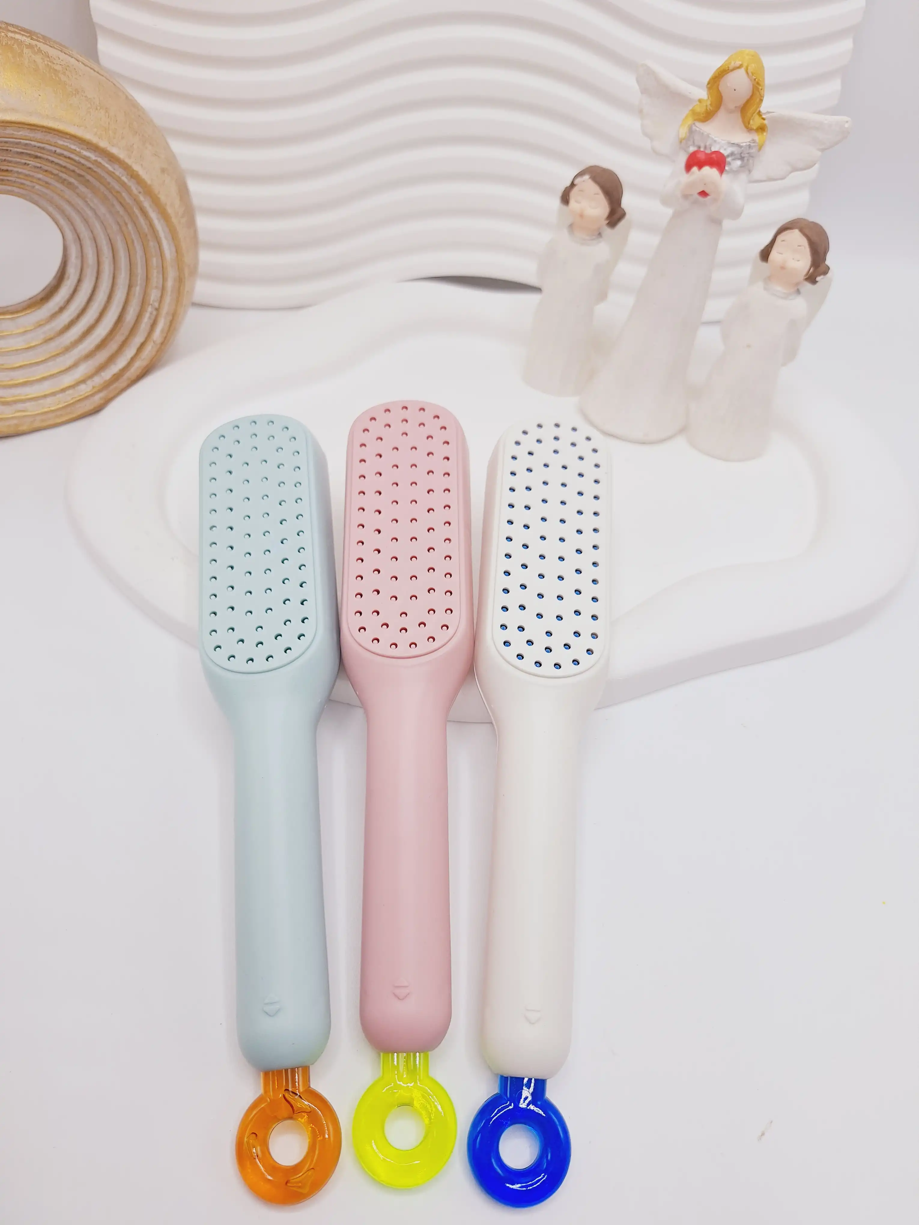 برس مو جادویی ترند آنتی باکتریال مدل اهرم دار