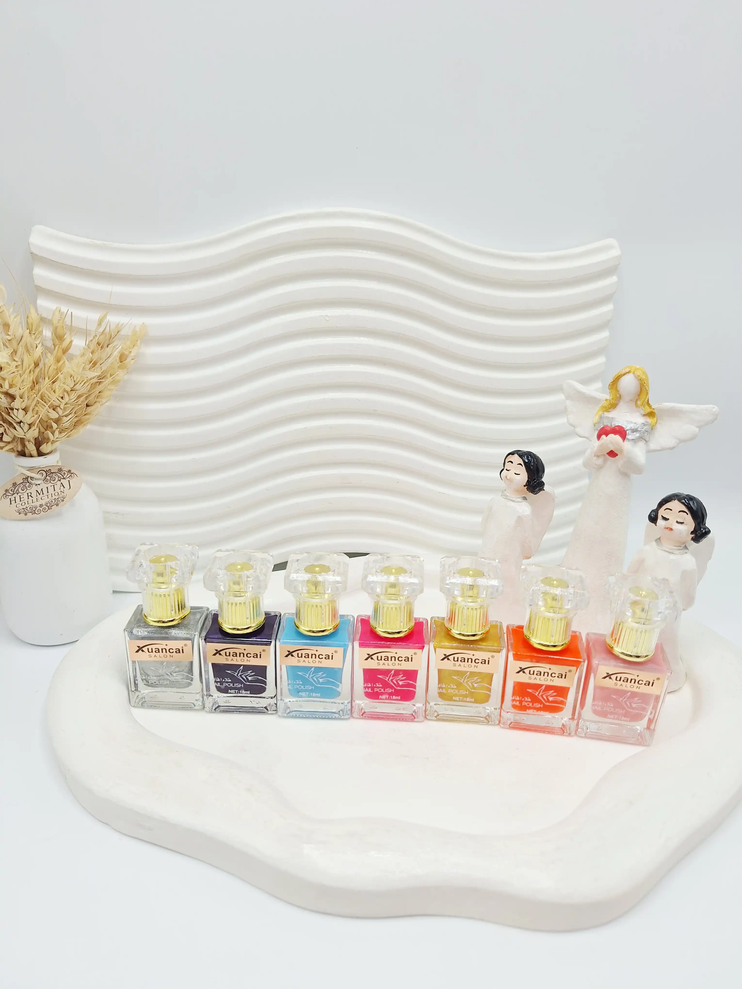 پک لاک 24 تایی جذاب و خوش رنگ برند xuancai کد 0070