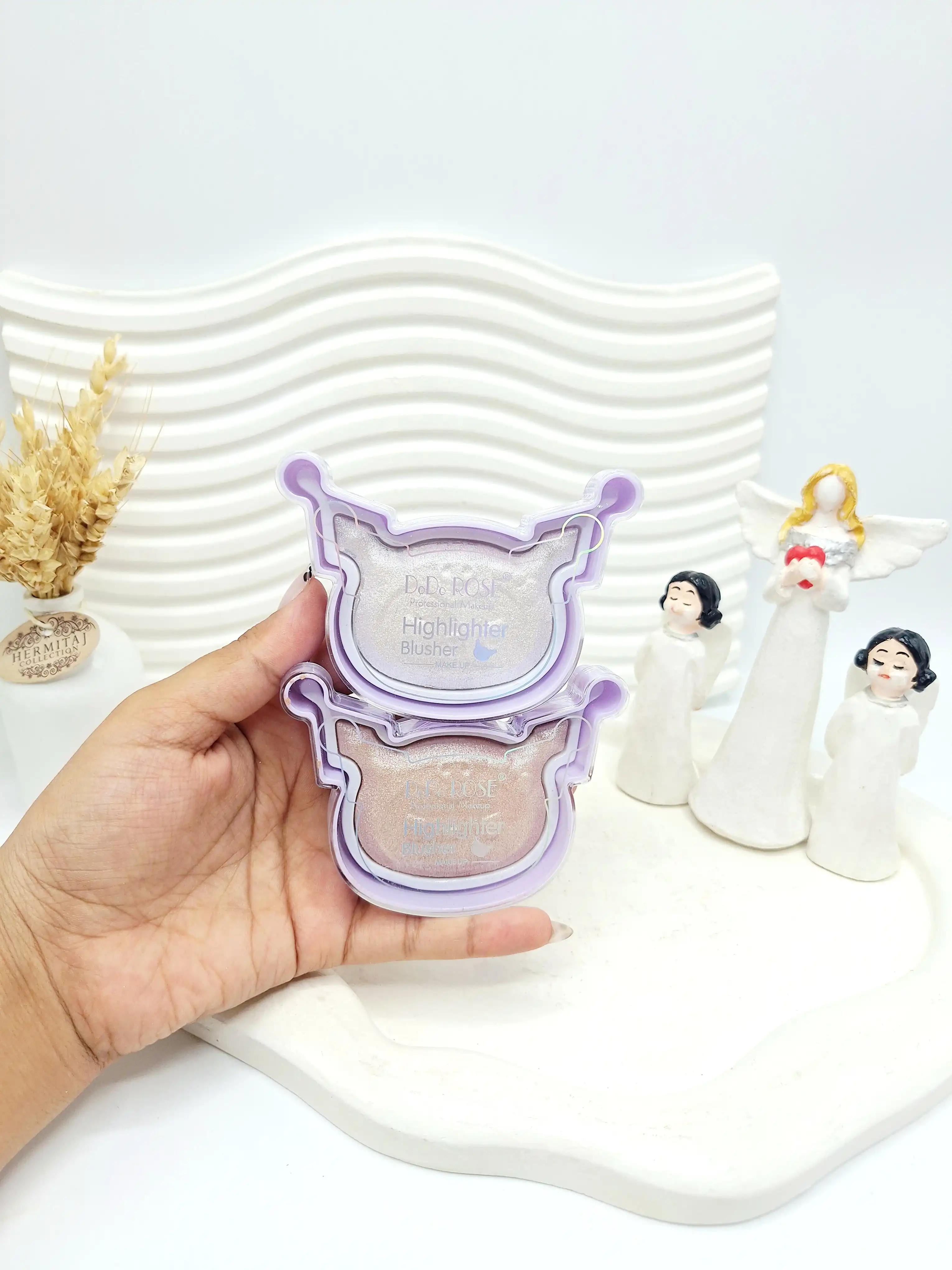 هایلایتر جذاب طرح کرومی DoDo Rose کد 7018