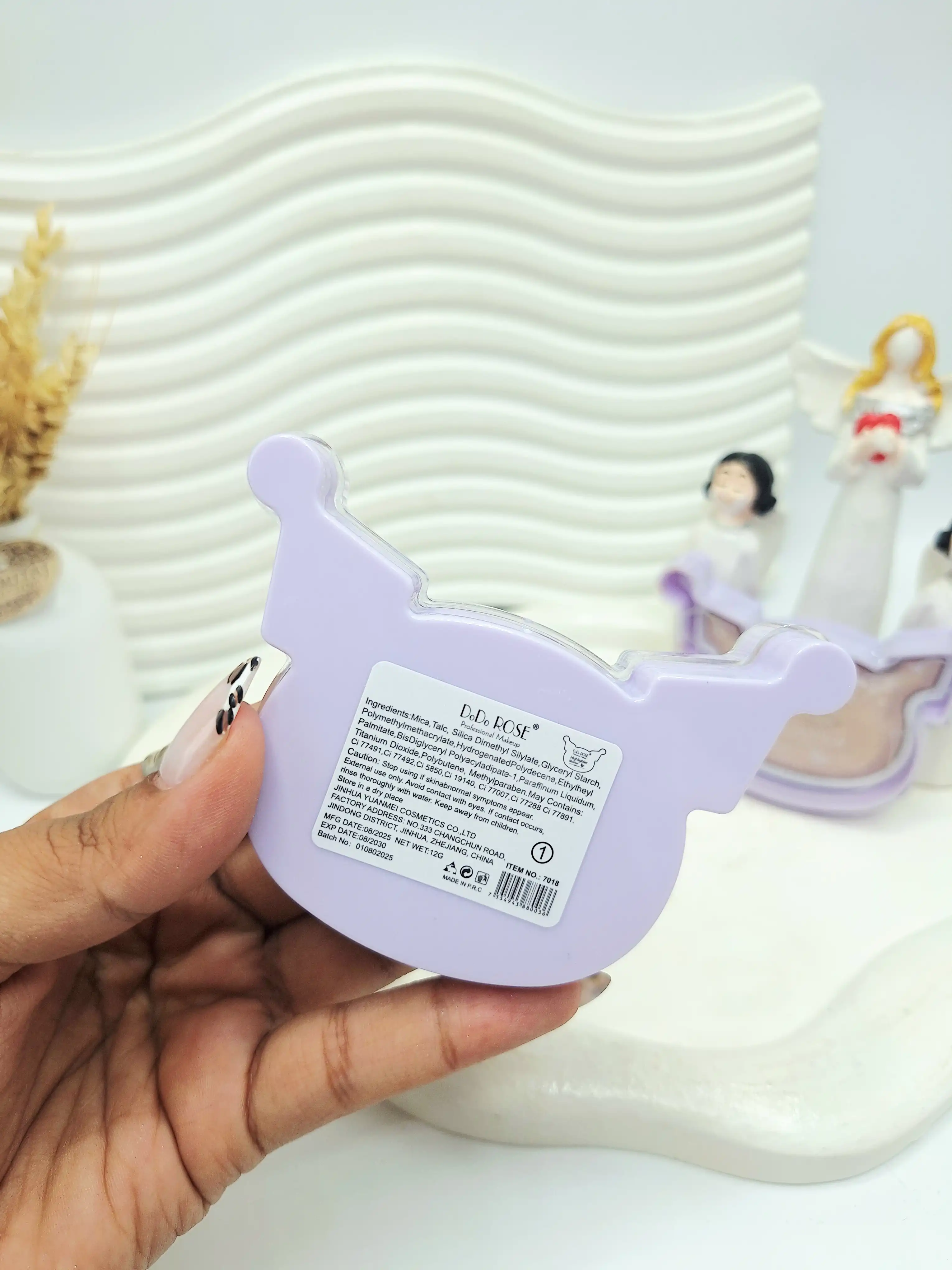 هایلایتر جذاب طرح کرومی DoDo Rose کد 7018