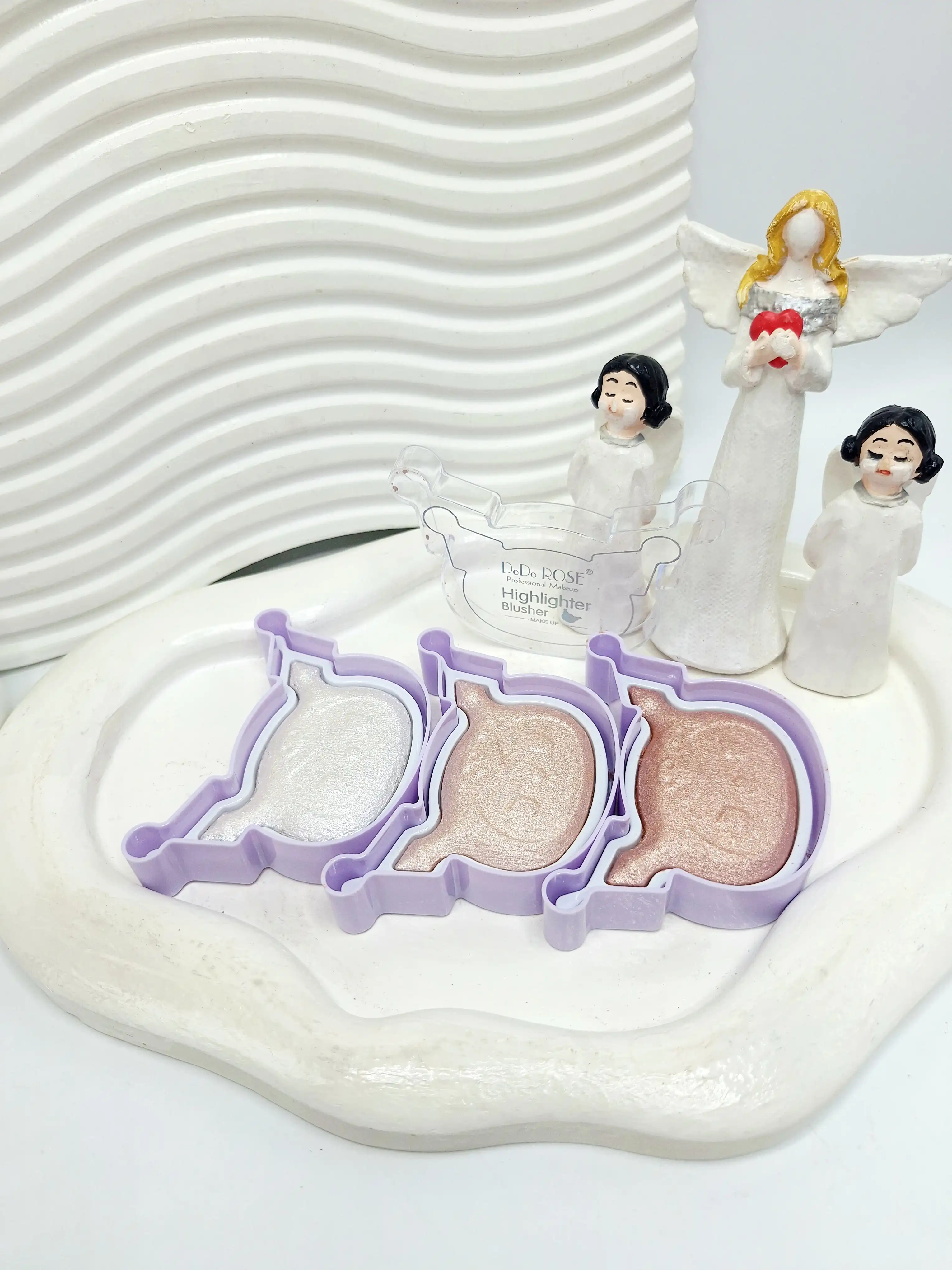 هایلایتر جذاب طرح کرومی DoDo Rose کد 7018