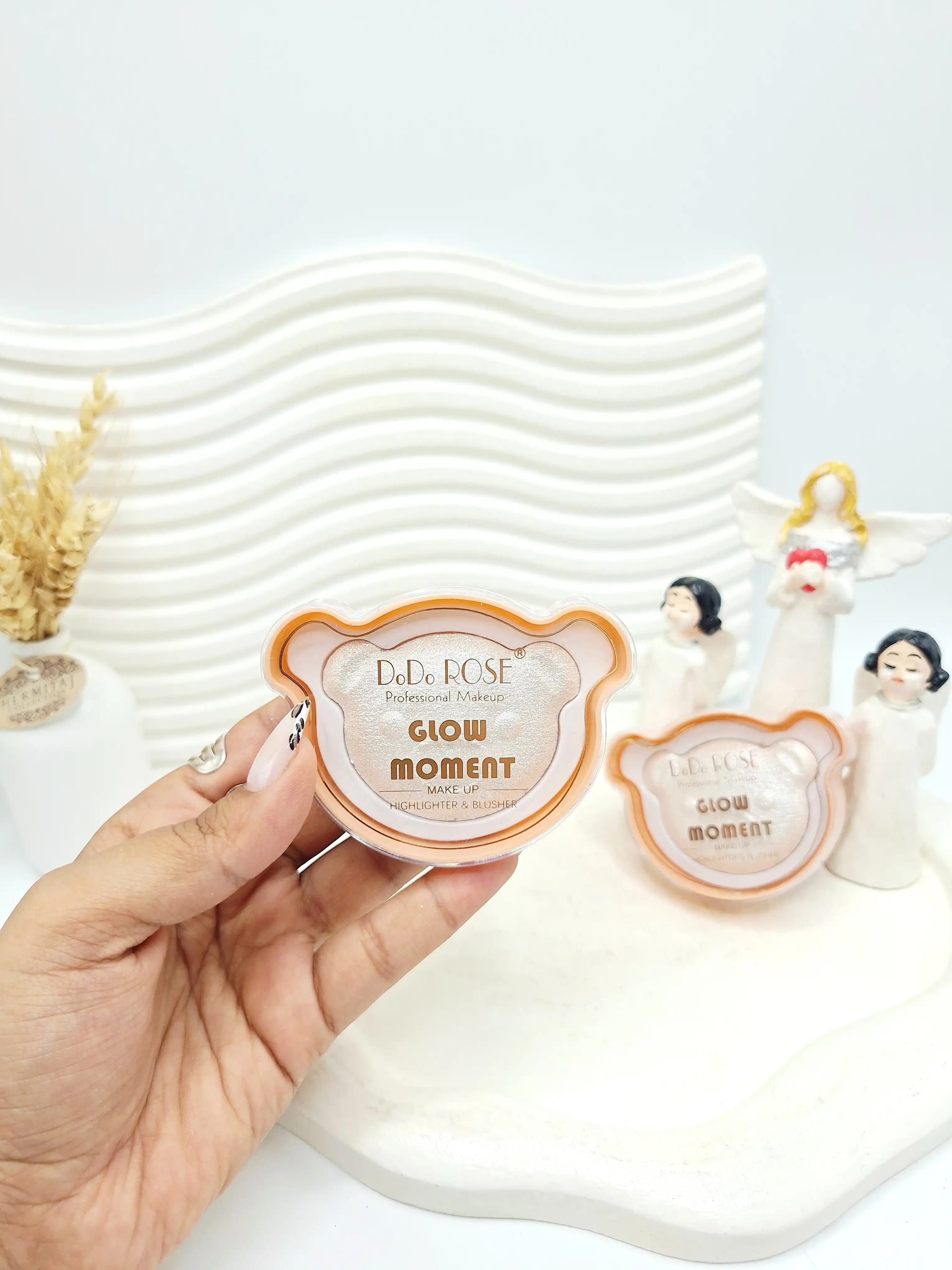 هایلایتر جذاب طرح خرسی DoDo Rose کد 7016