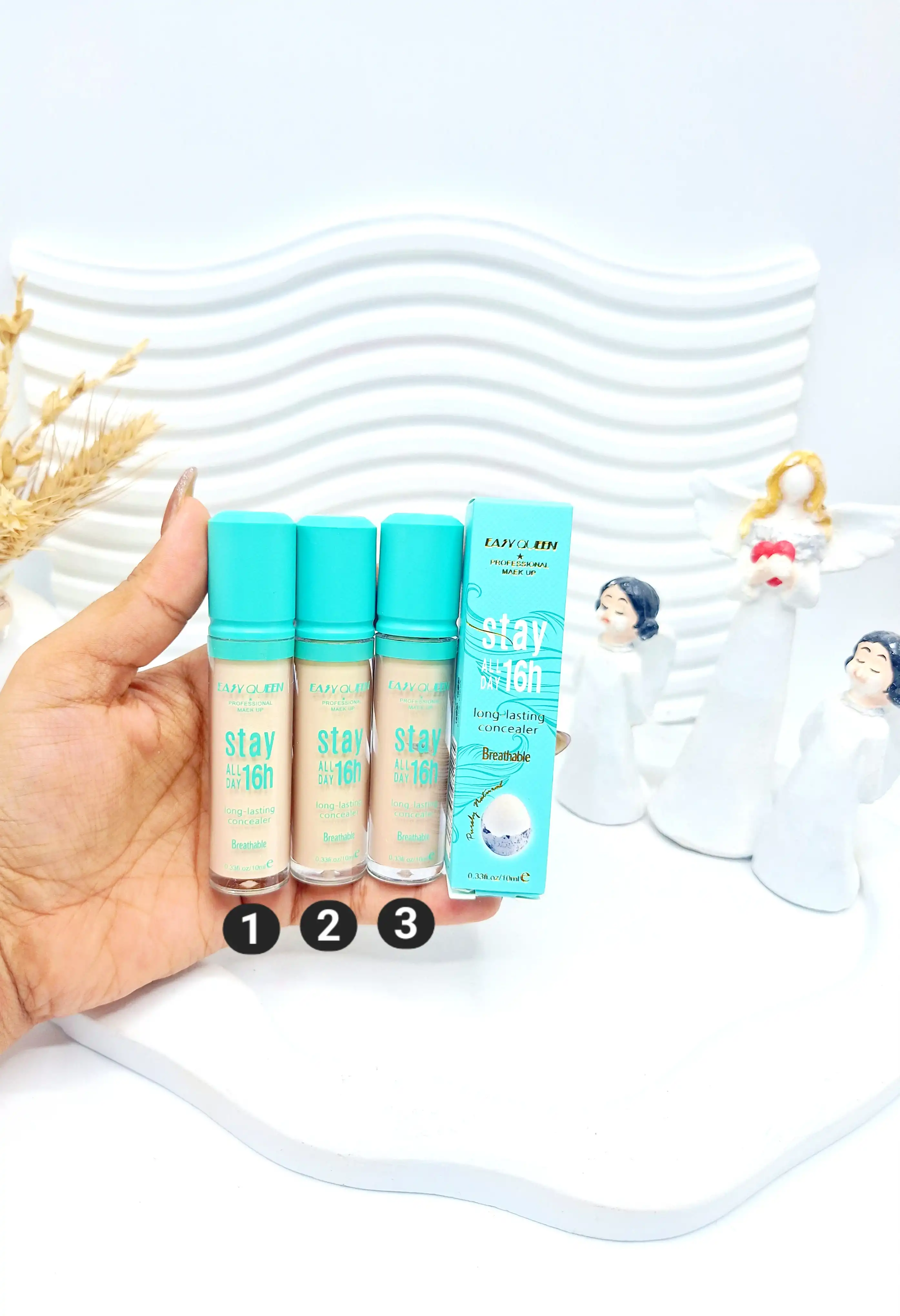 کانسیلر مات با ماندگاری 16 ساعته برند ایزی کوئین EASY QUEEN کد B0271